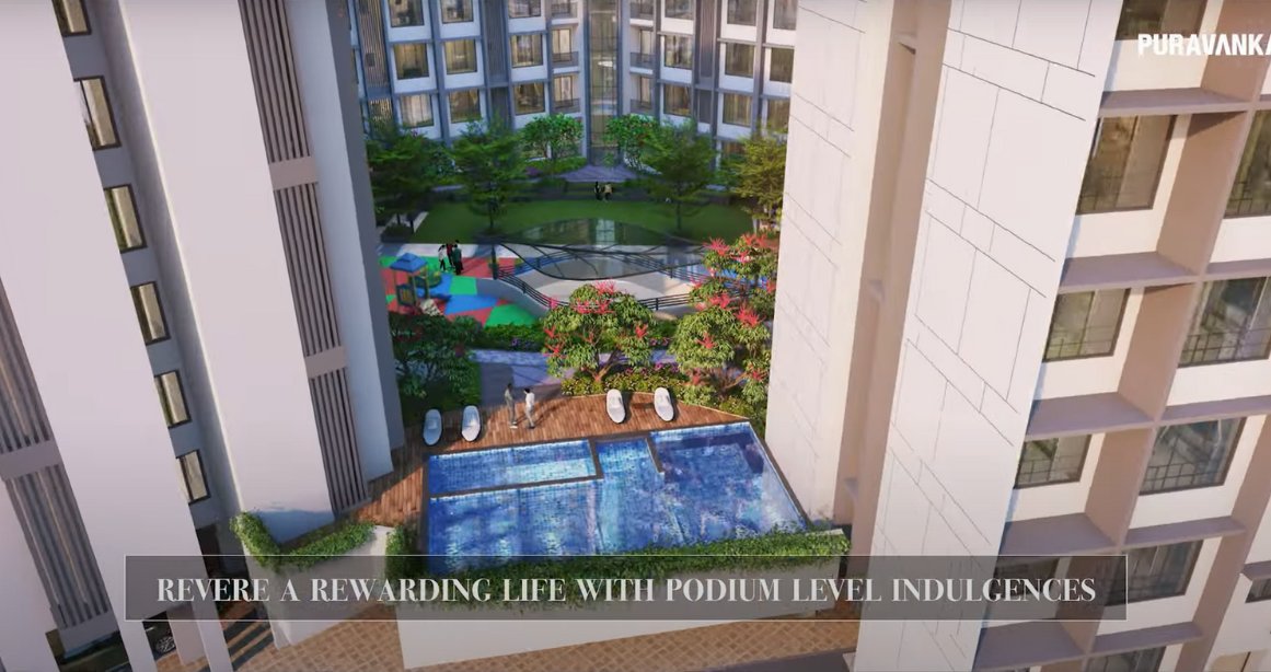 Purva-Clermont-Amenities-Podium-Level-Swimming-Pool-China Bistro Lane-Chembur