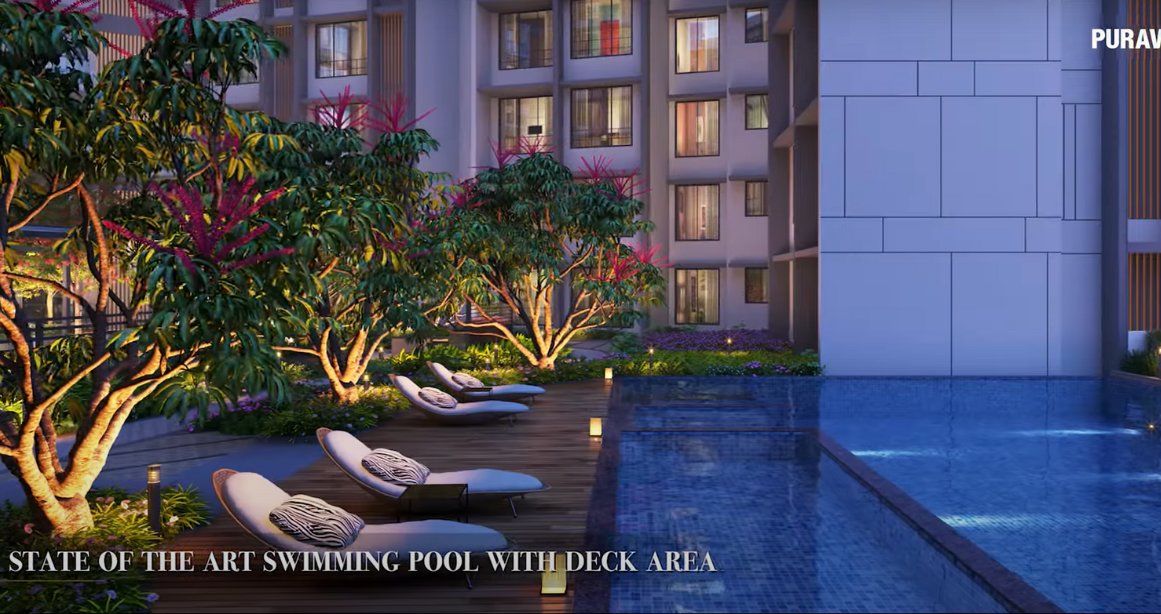 Purva-Clermont-Amenities-Rooftop-Swimming-Pool-Deck-Area-China Bistro Lane-Chembur
